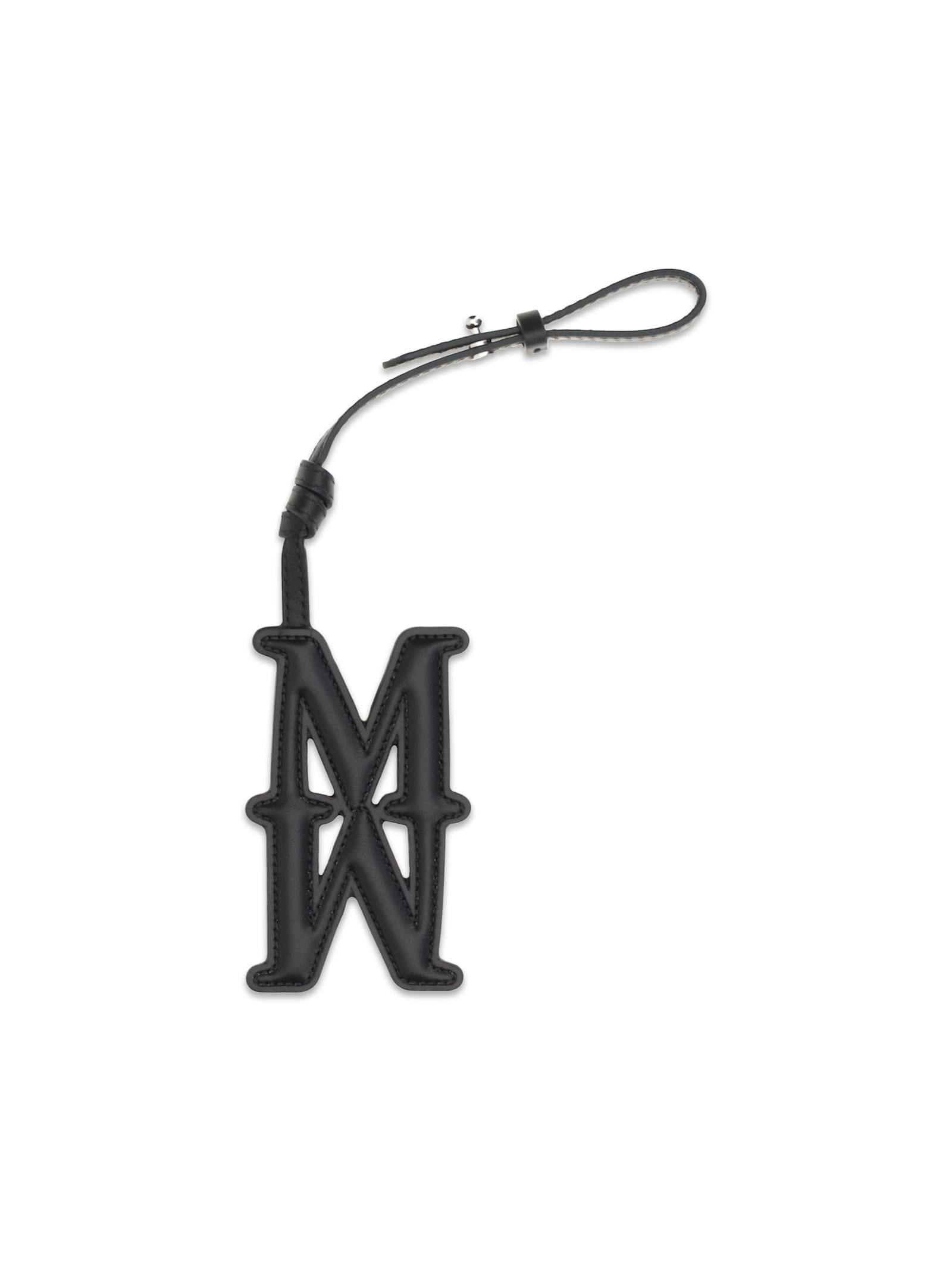 max mara leather keyring