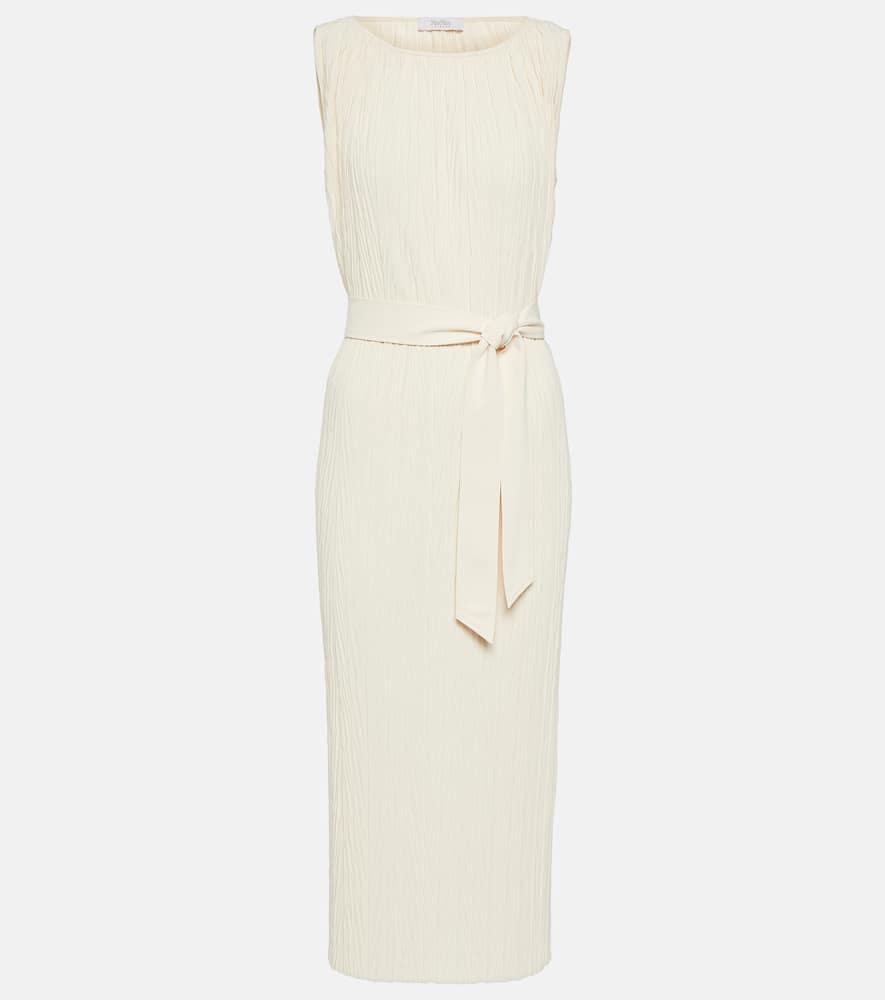 max mara leisure vadius belted midi dress