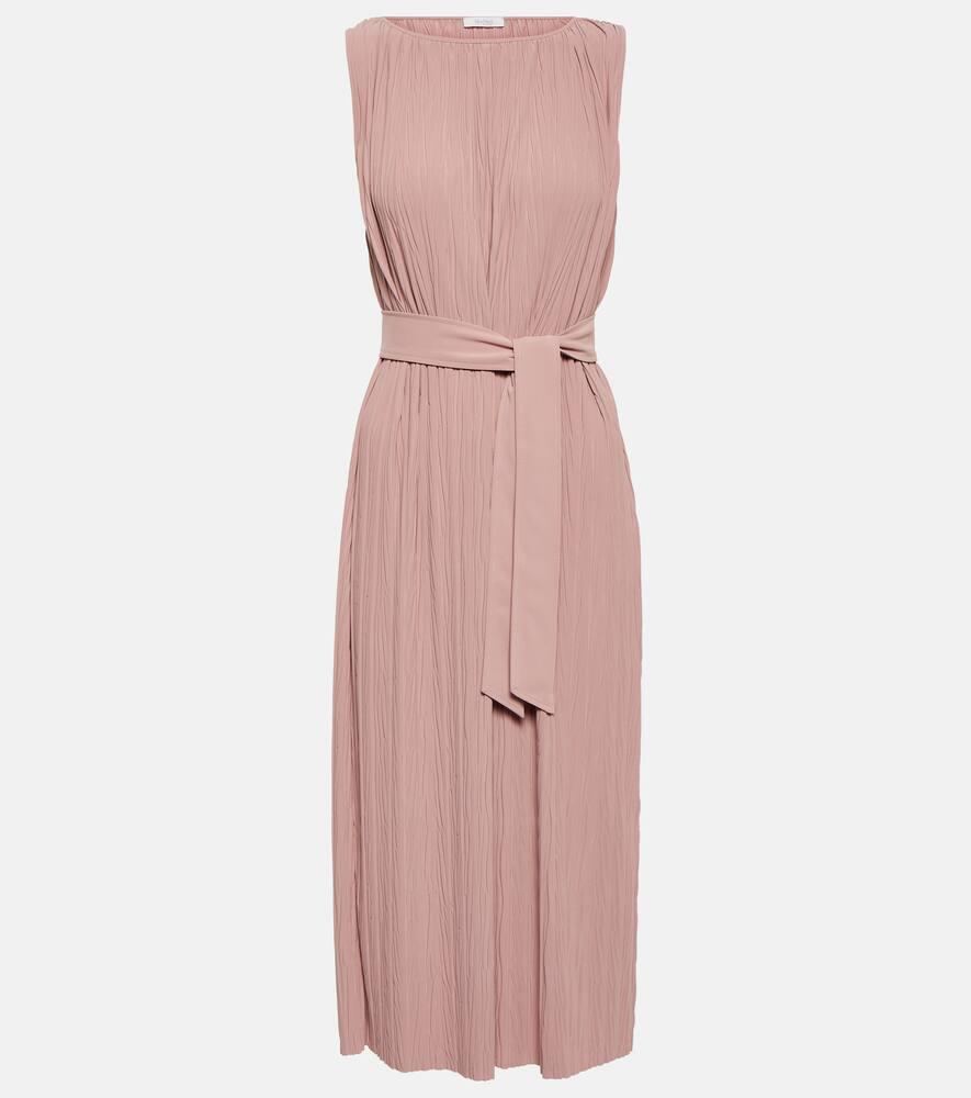 max mara leisure vadius belted midi dress