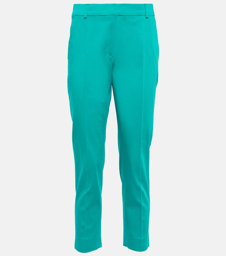 max mara lince slim cotton pants
