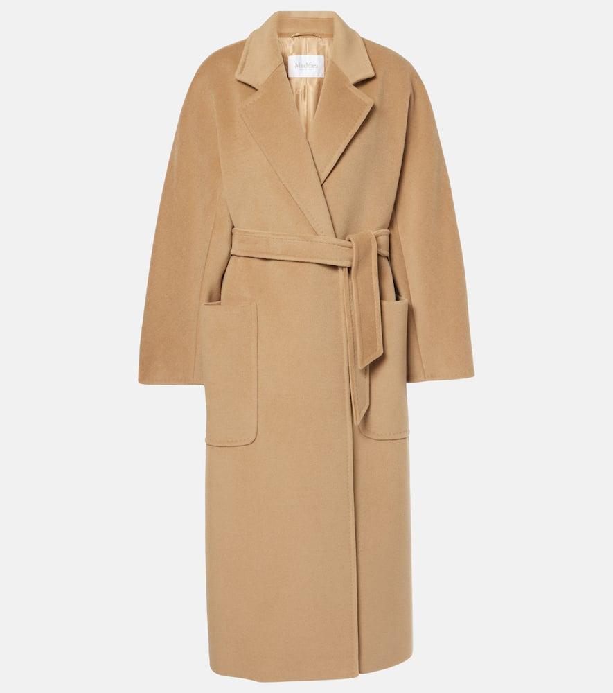 max mara locri wool and cashmere wrap coat