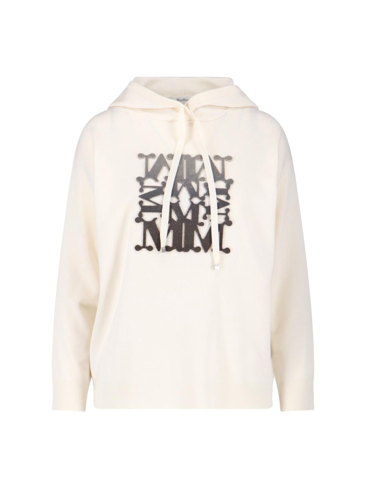 max mara logo hoodie