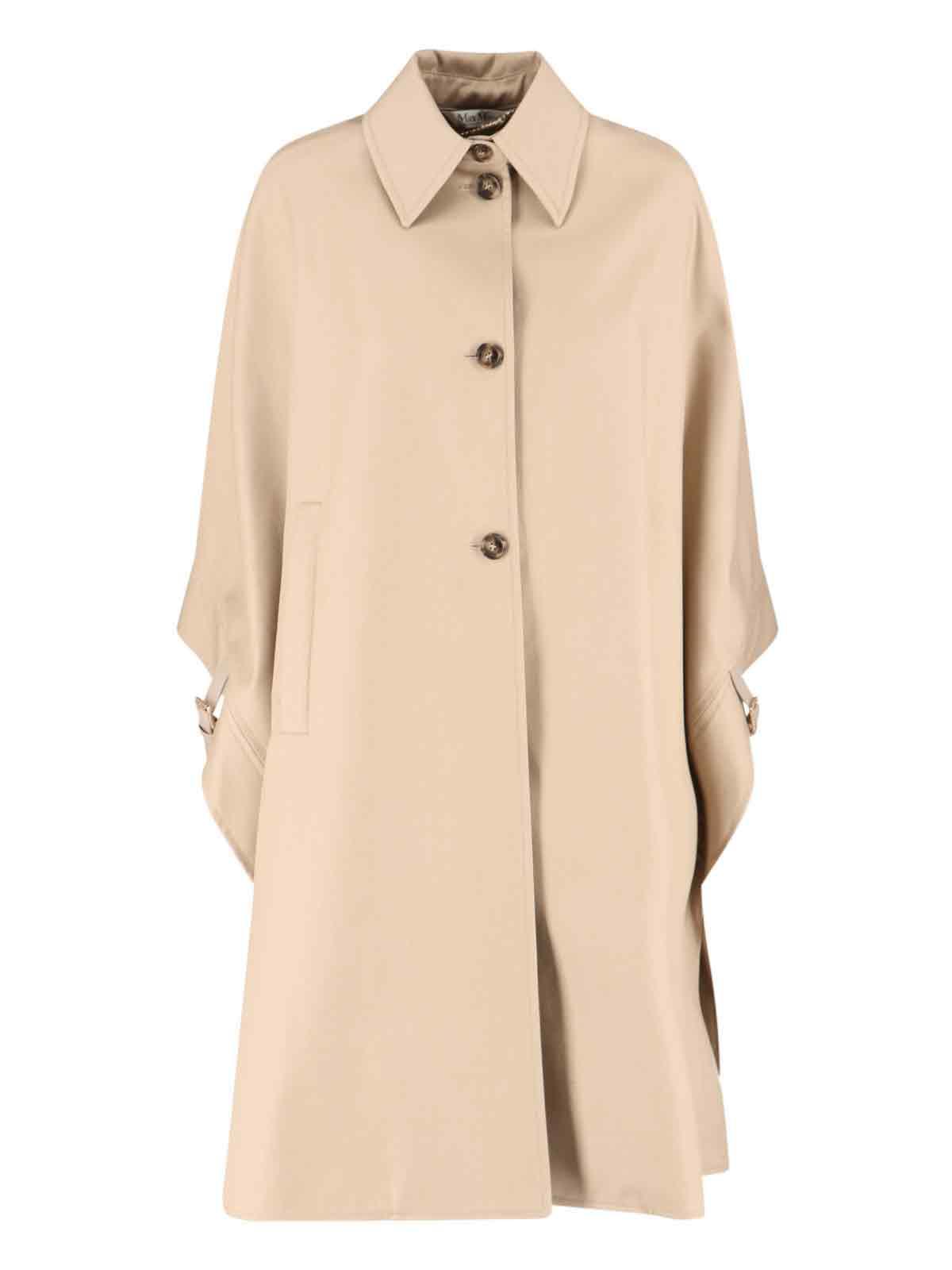max mara long cape pedale