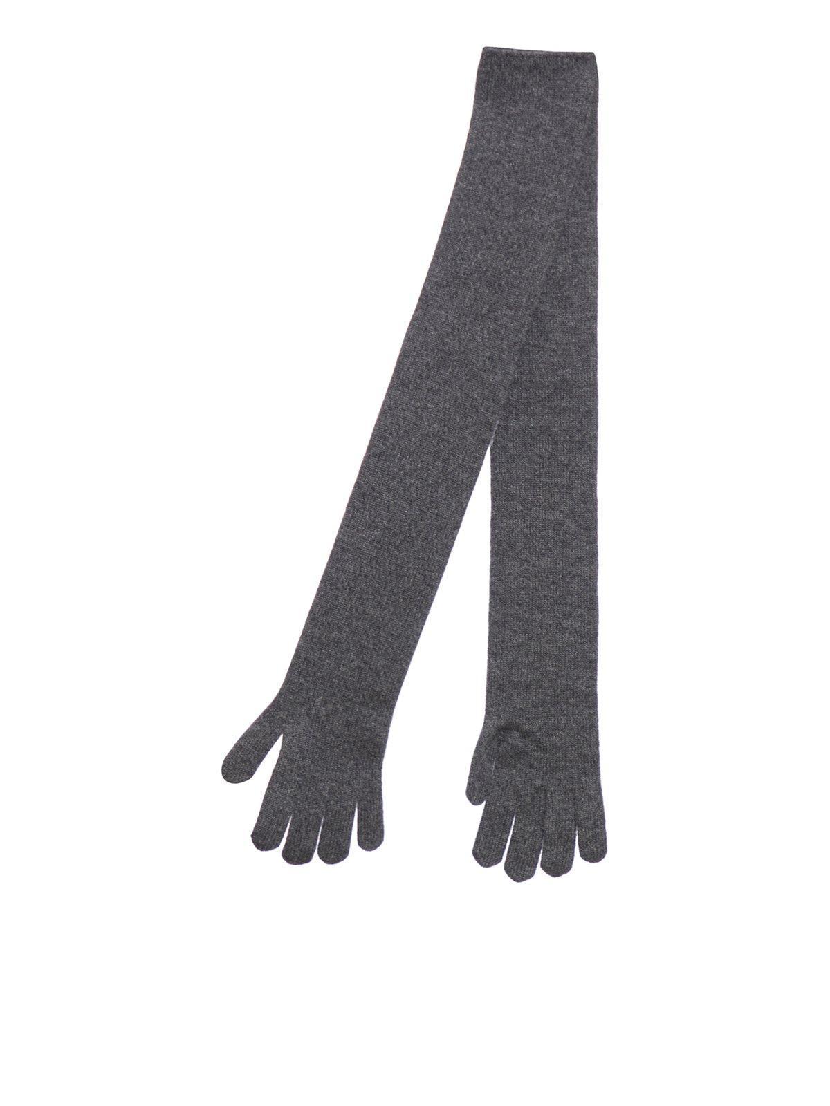 max mara long knit gloves