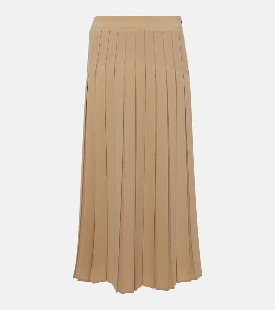 max mara luisa pleated midi skirt
