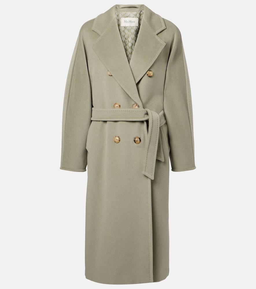 max mara madame belted wool and cashmere coat