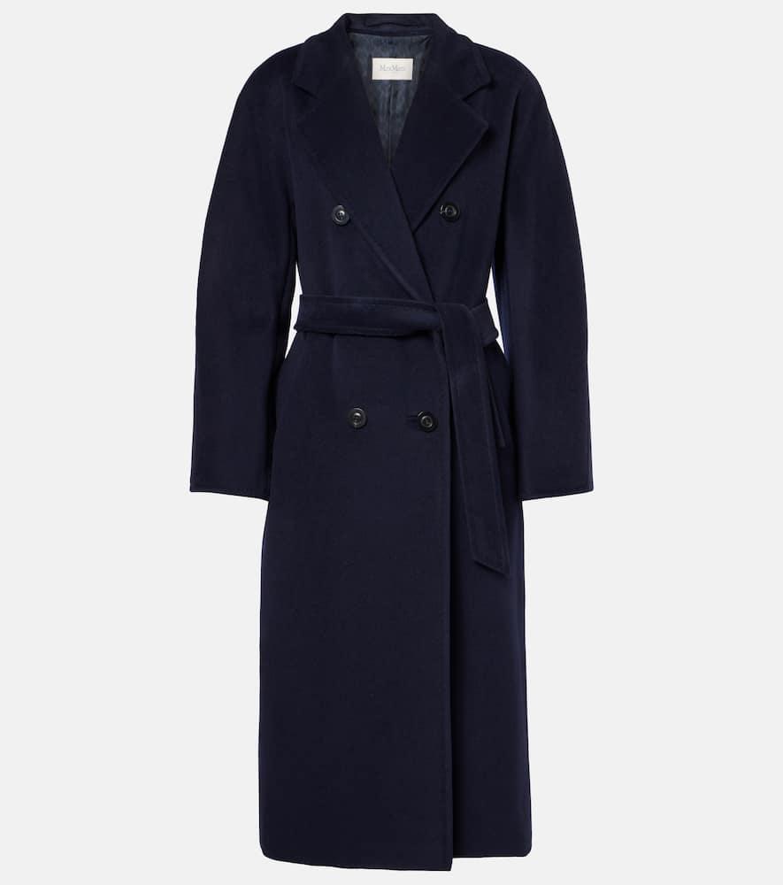 max mara madame wool and cashmere wrap coat