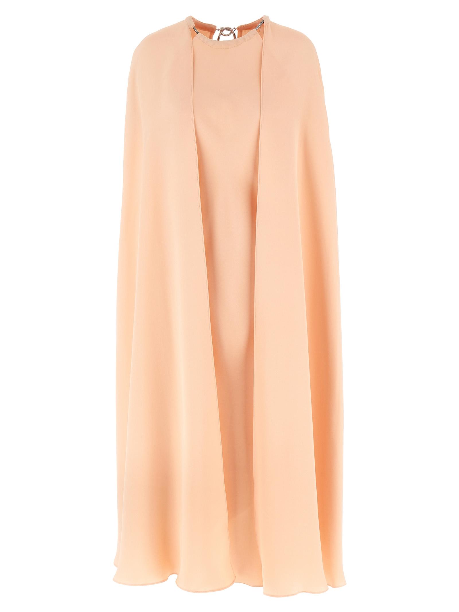 max mara managua dress pink silk - women