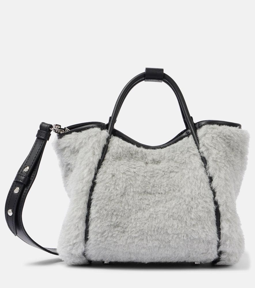 max mara marine small teddy tote bag