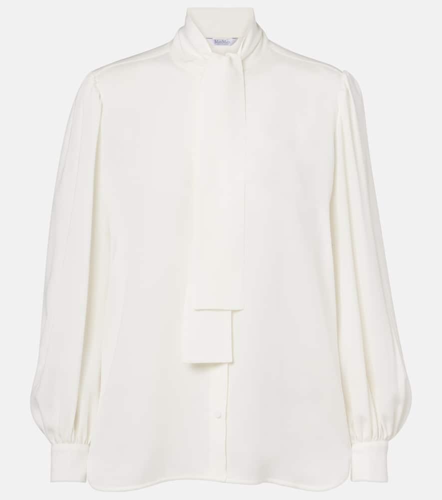 max mara melania silk blouse