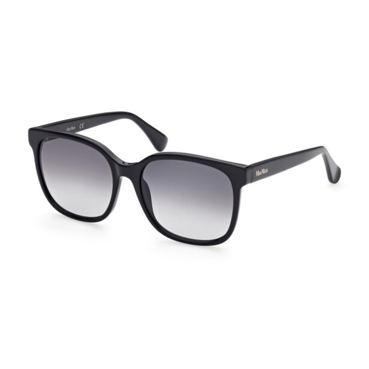 max mara mm0025 nero celluloid occhiali sole - women