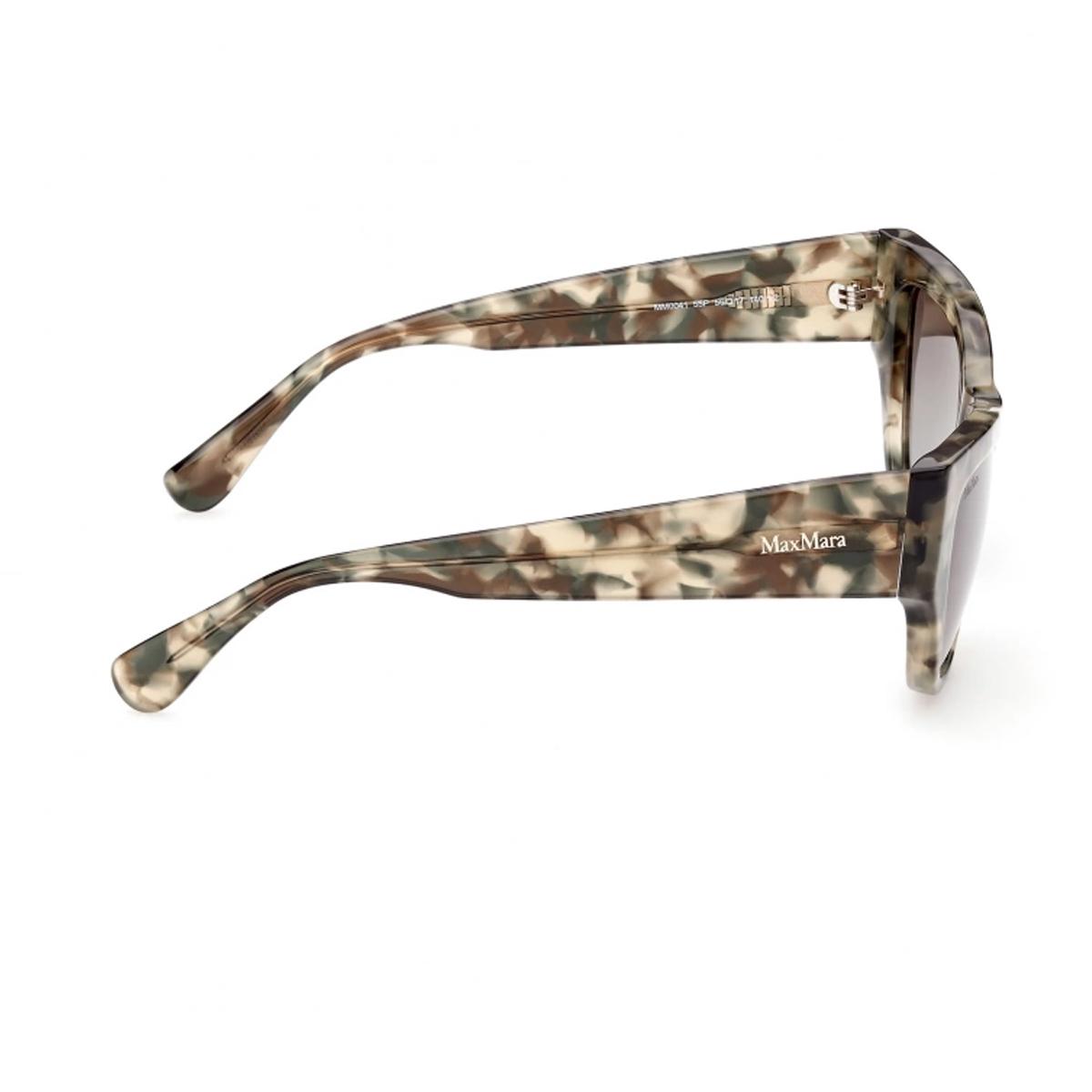 max mara mm0041 verde celluloid occhiali sole - women
