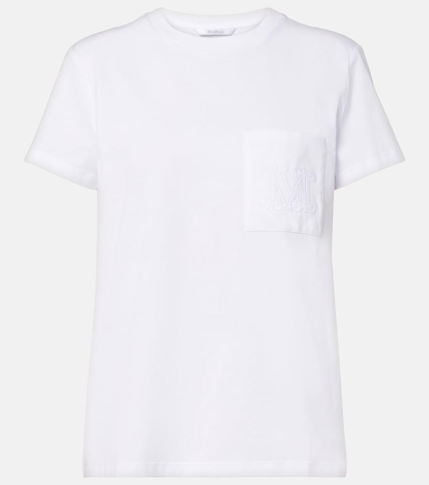 max mara monogram cotton jersey t