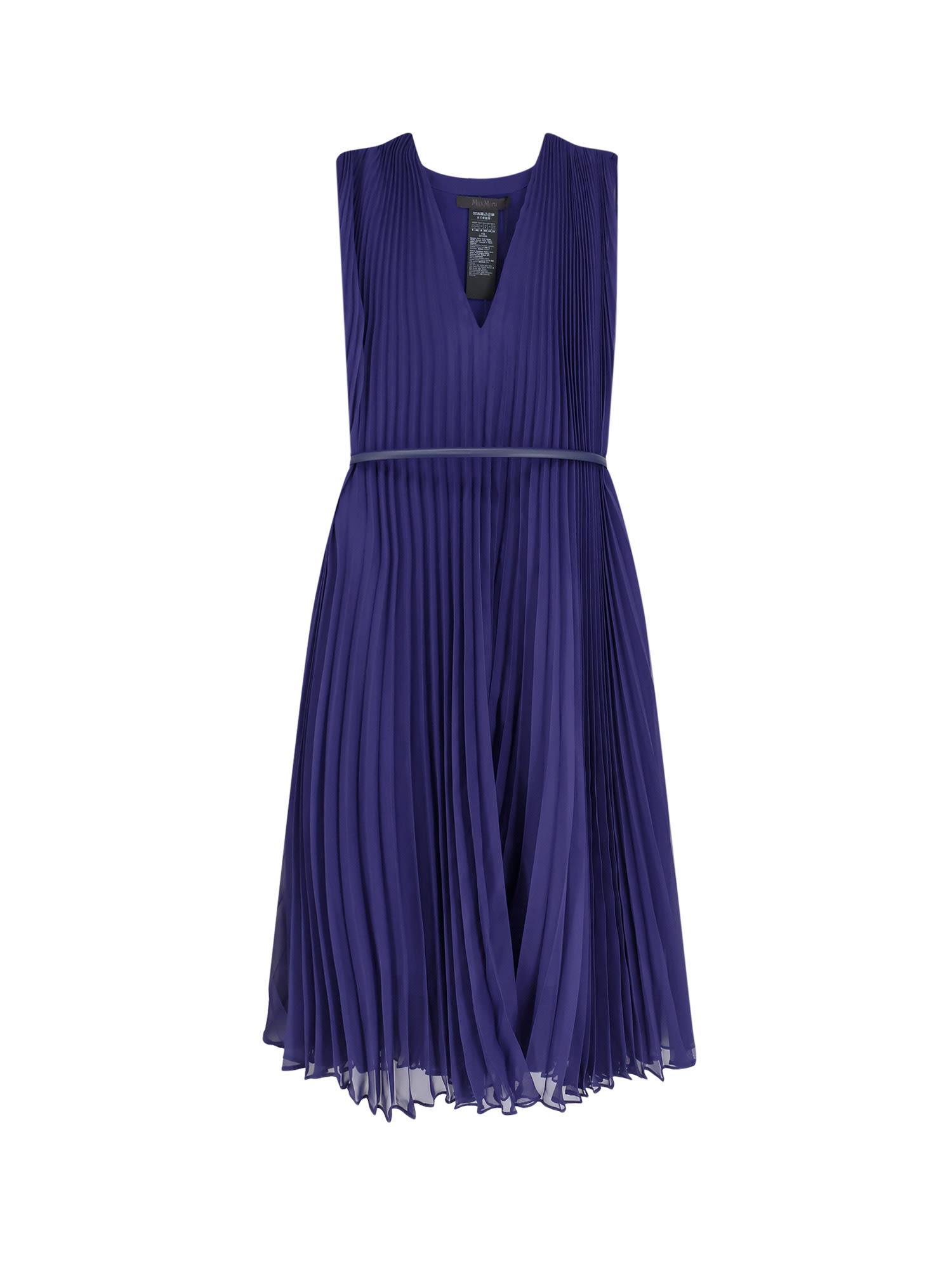 max mara mxecapsula long dress with belt