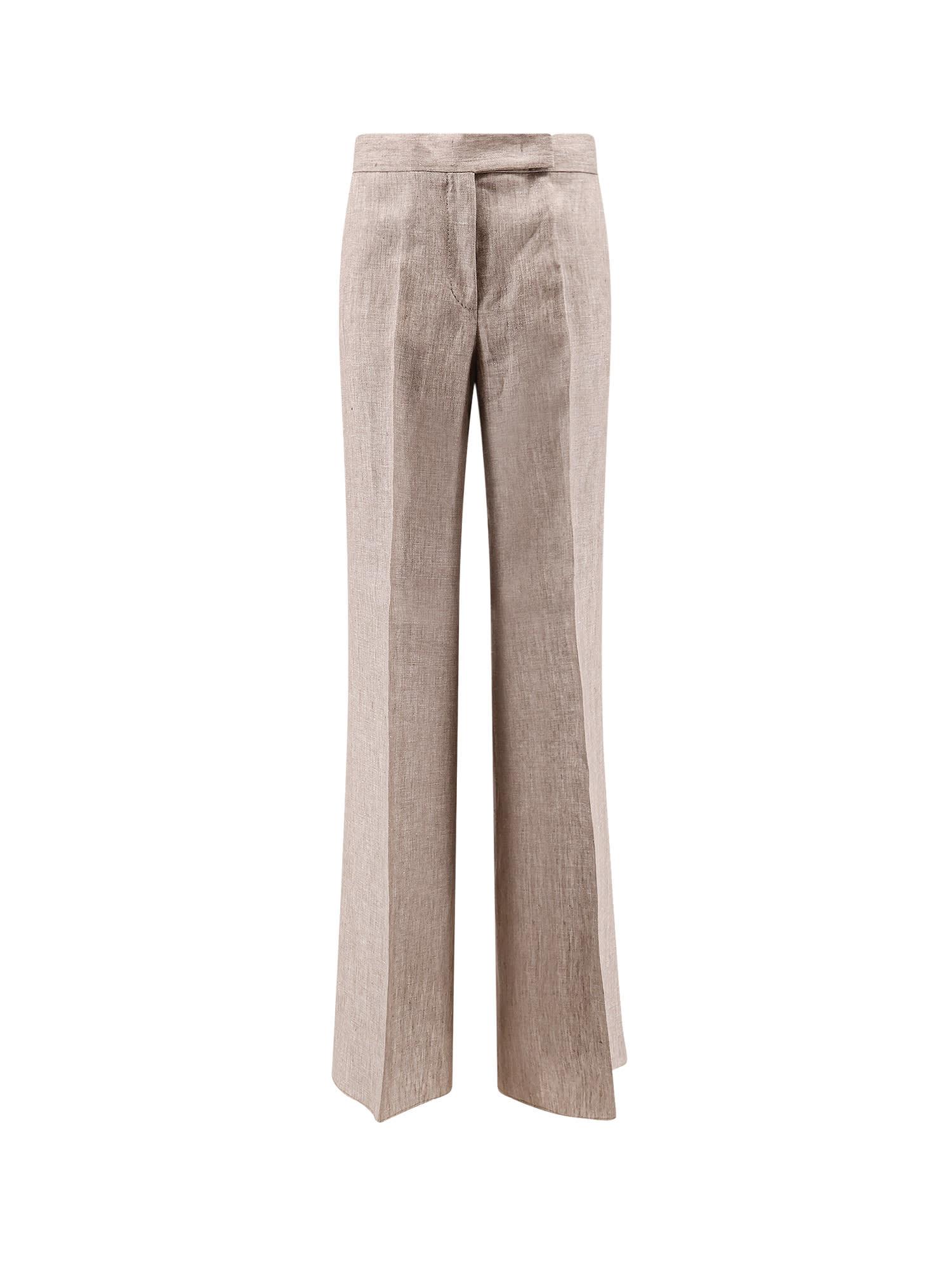 max mara mxmdeserto linen trousers