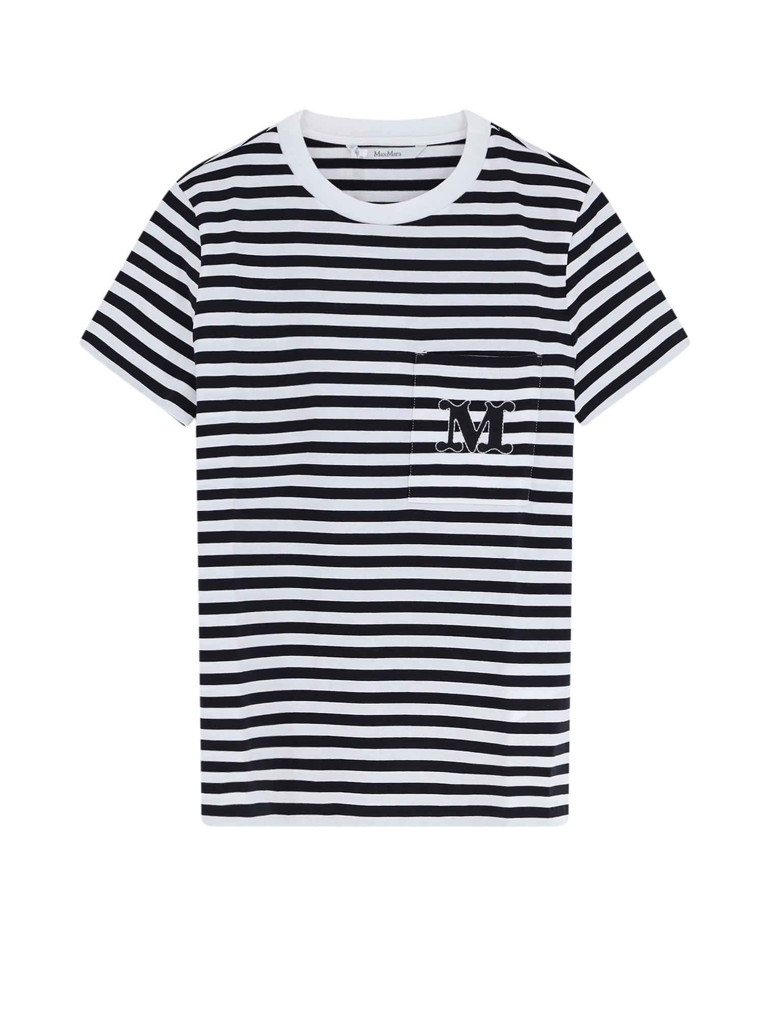 max mara mxmoboli cotton t-shirt