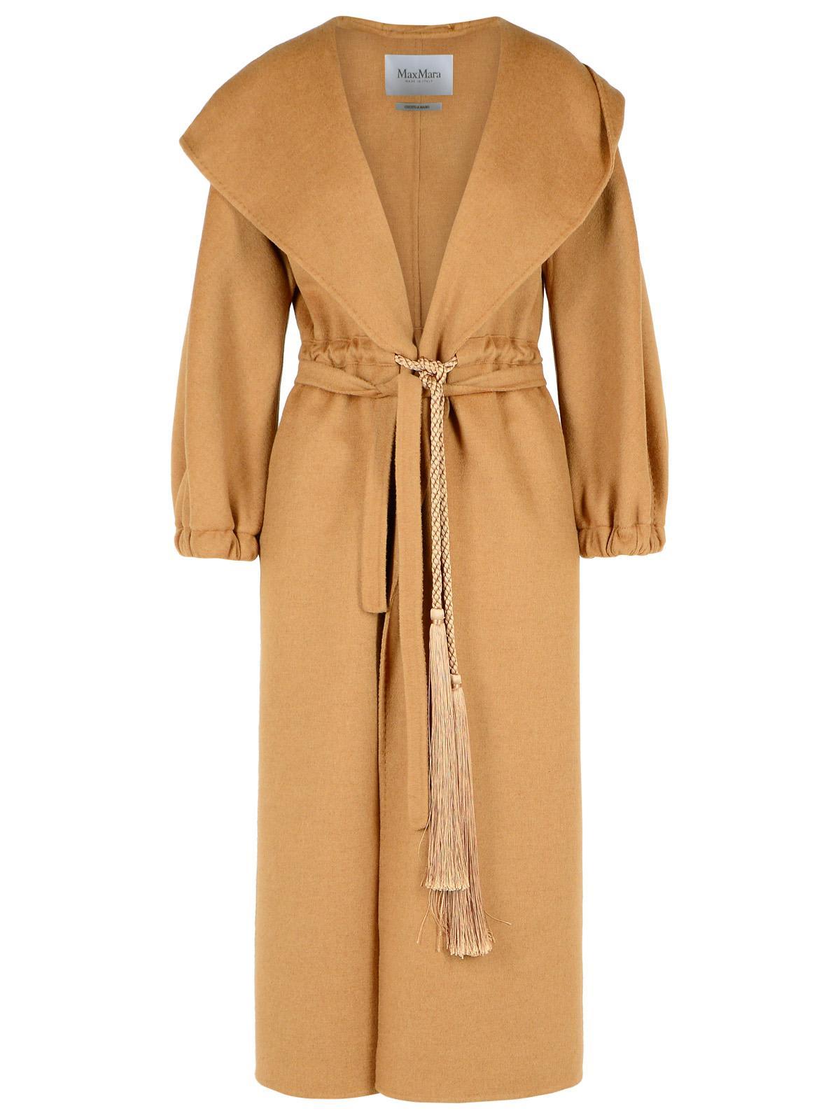 max mara natalin beige camel coat