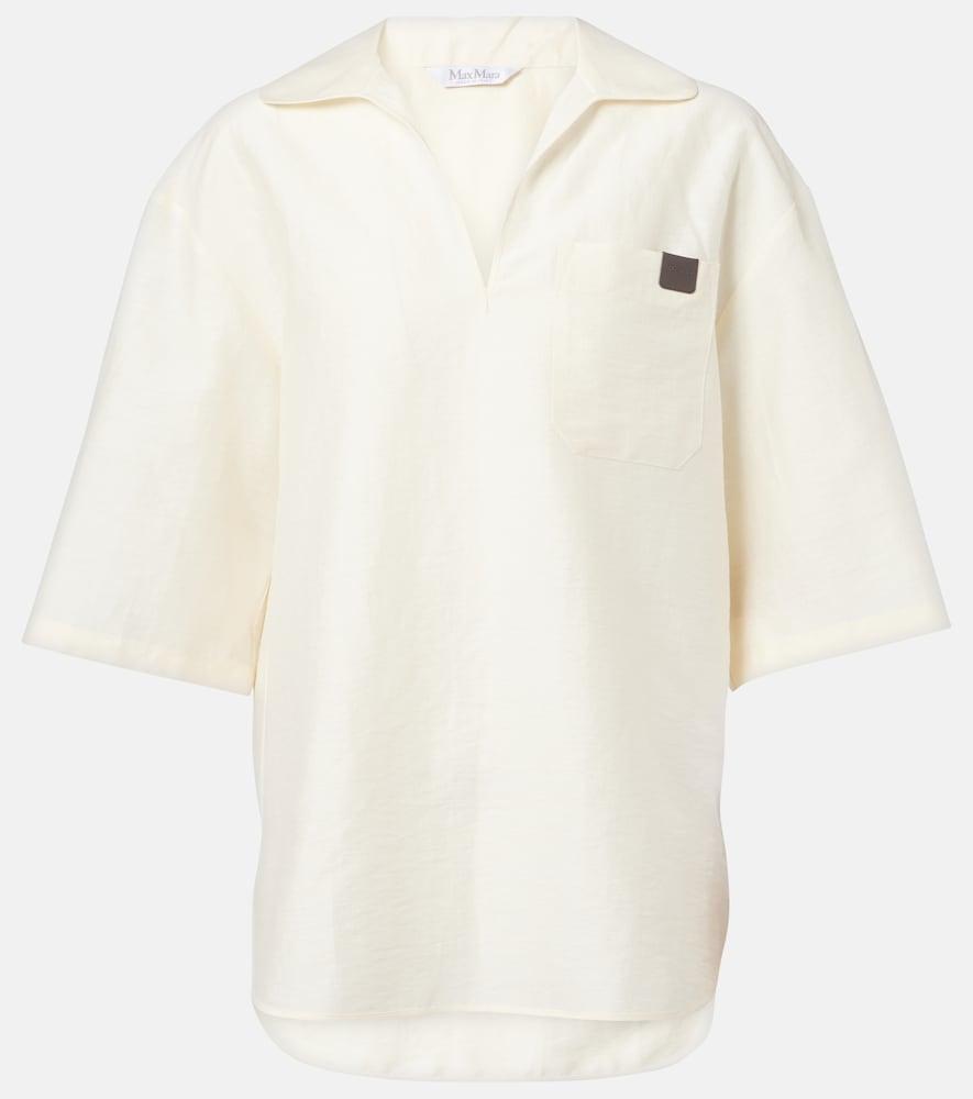max mara osiride linen and silk