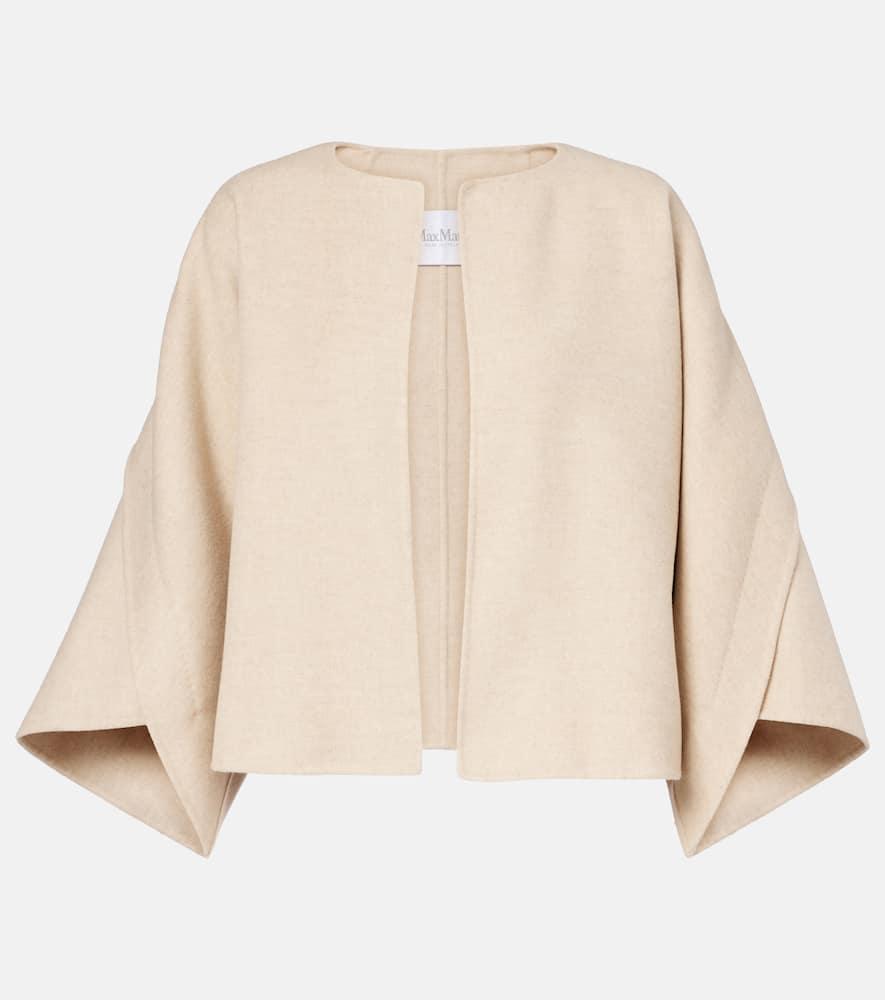 max mara ovada wool and cashmere jacket