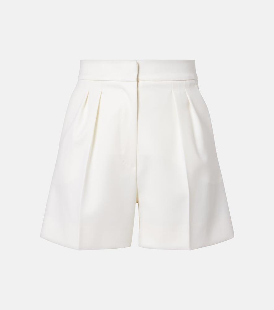 max mara ozieri virgin wool shorts