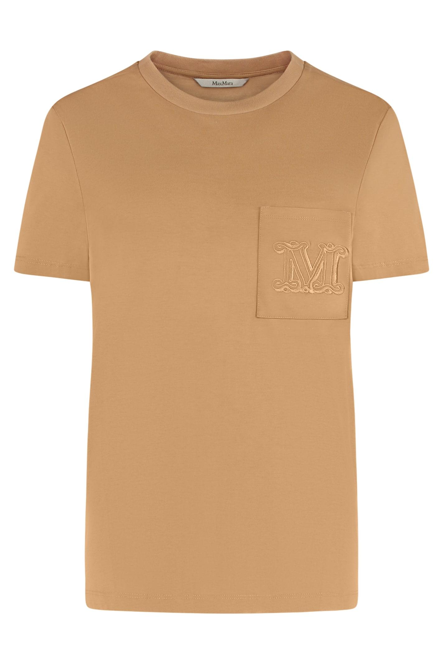 max mara papaia cotton crew-neck t-shirt