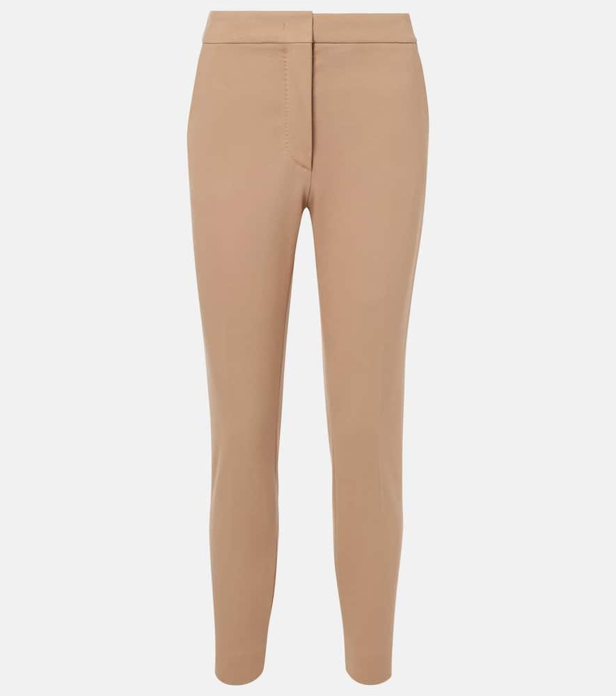 max mara pegno jersey slim pants