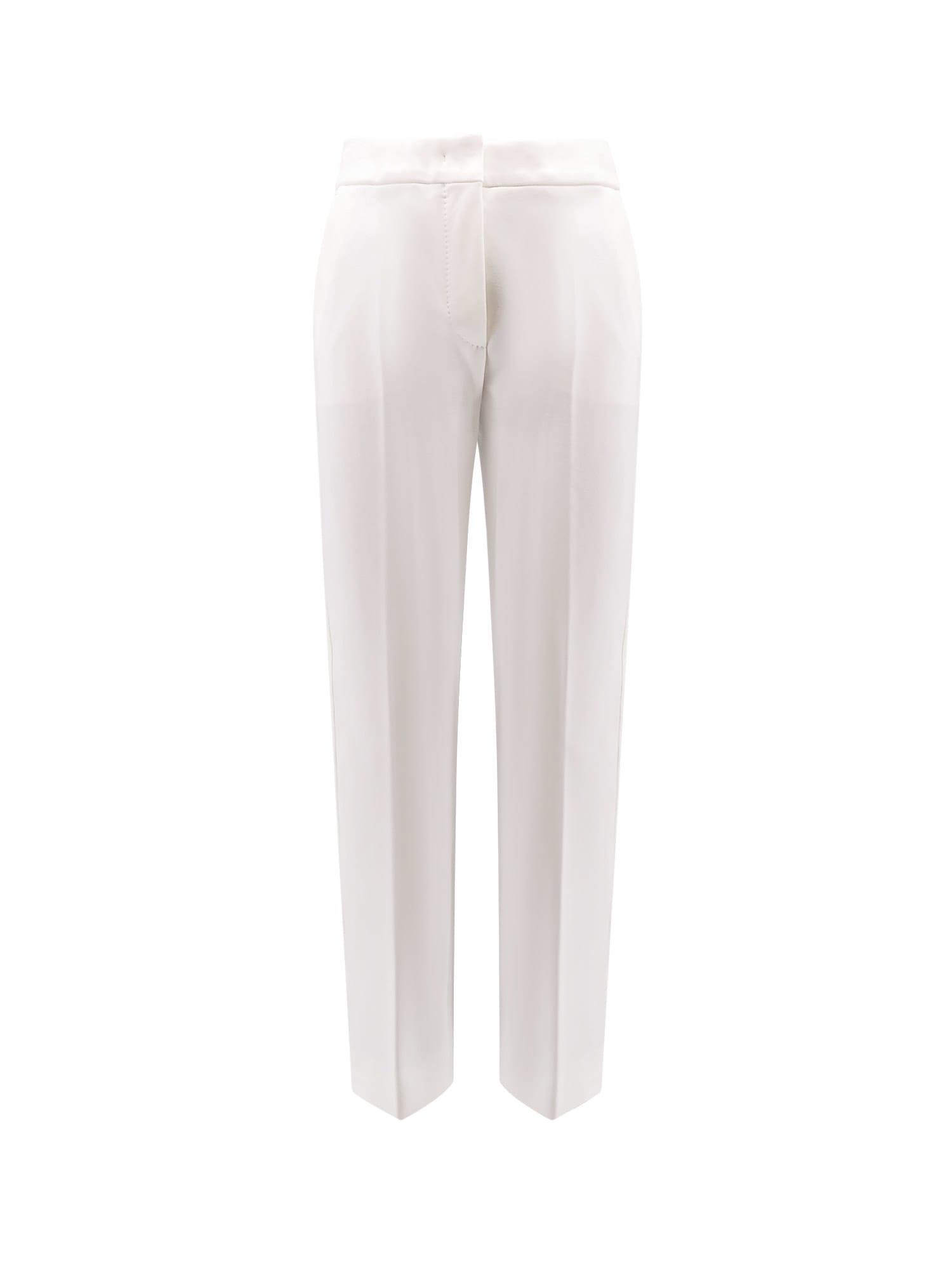 max mara pegno viscose blend trousers