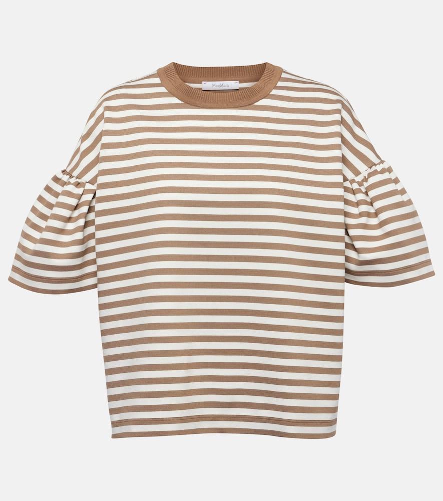 max mara peirak striped jersey t