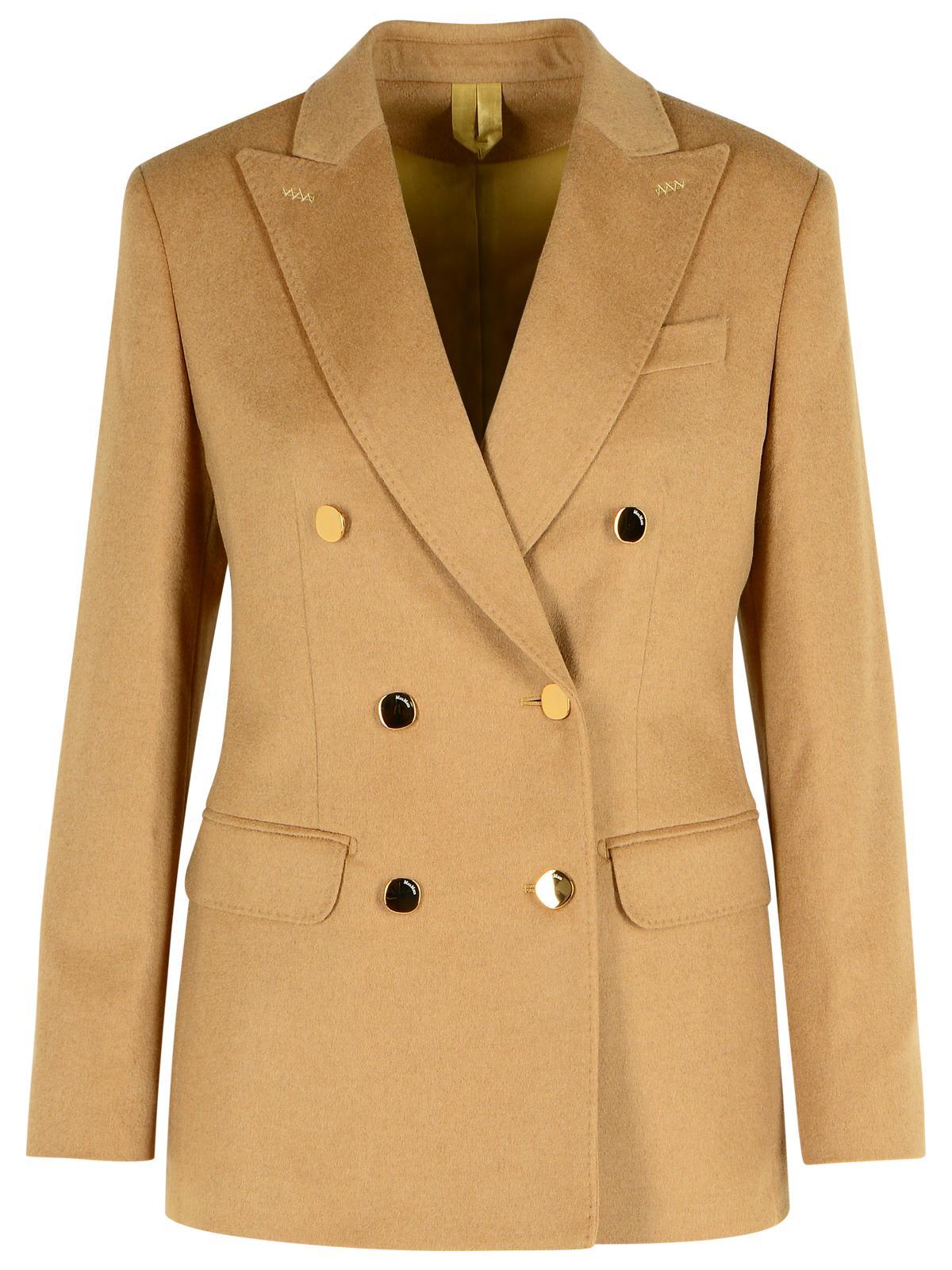 max mara pesche beige camel blazer