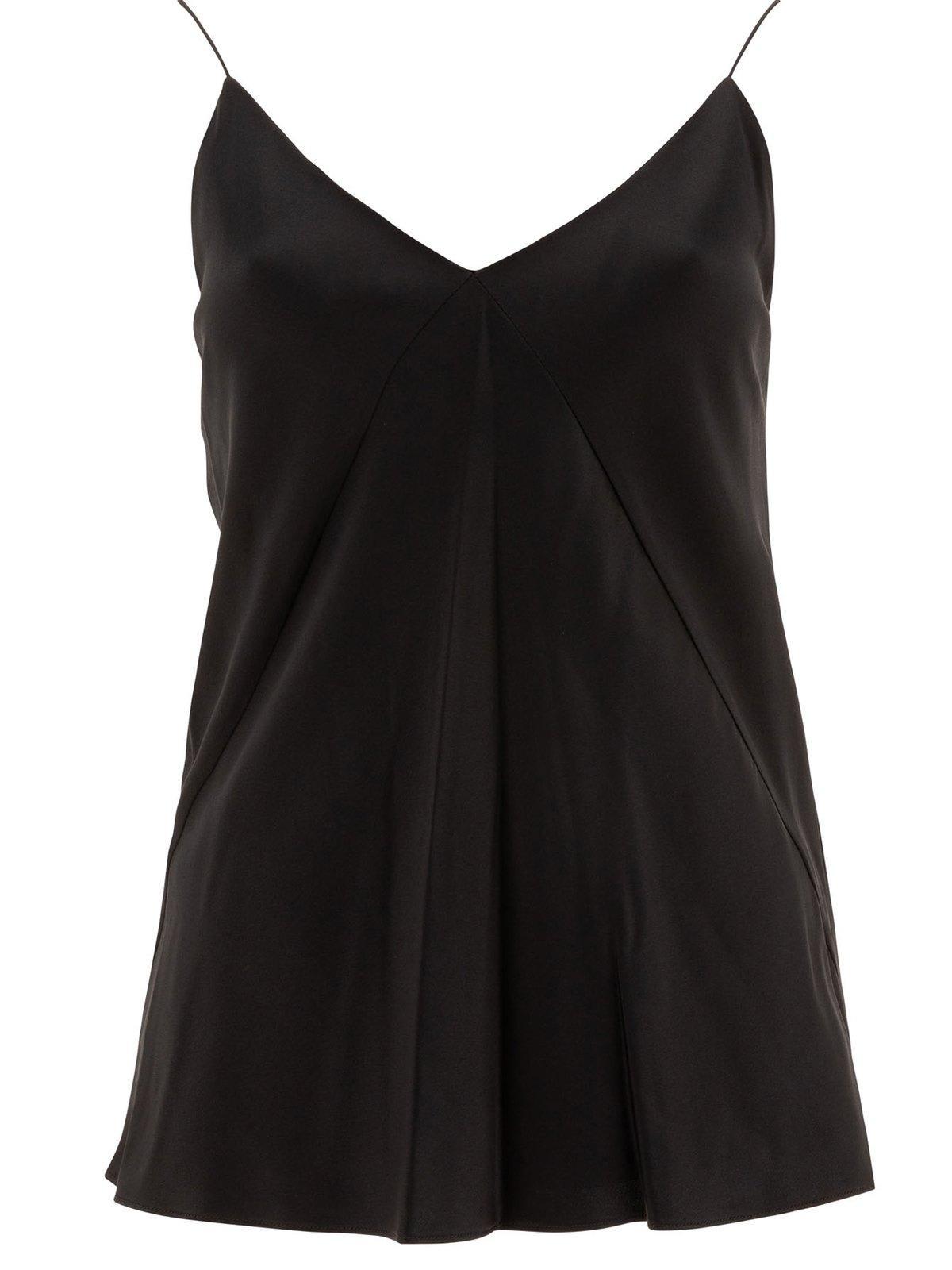 max mara pianoforte metello v-neck sleeveless top