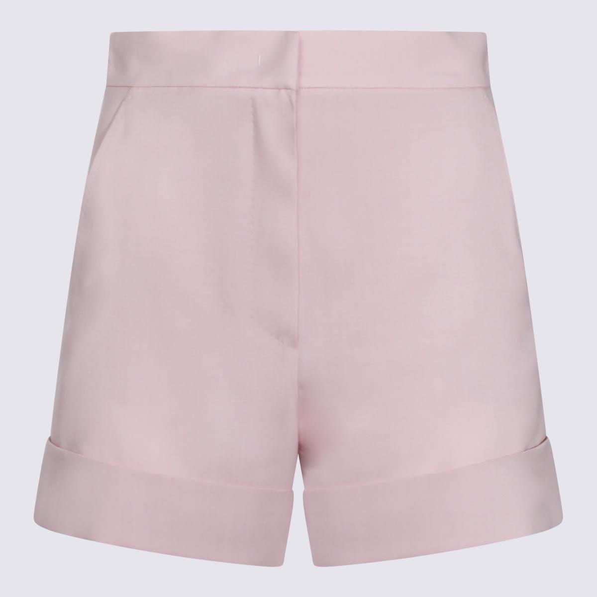 max mara pink wool celebre shorts
