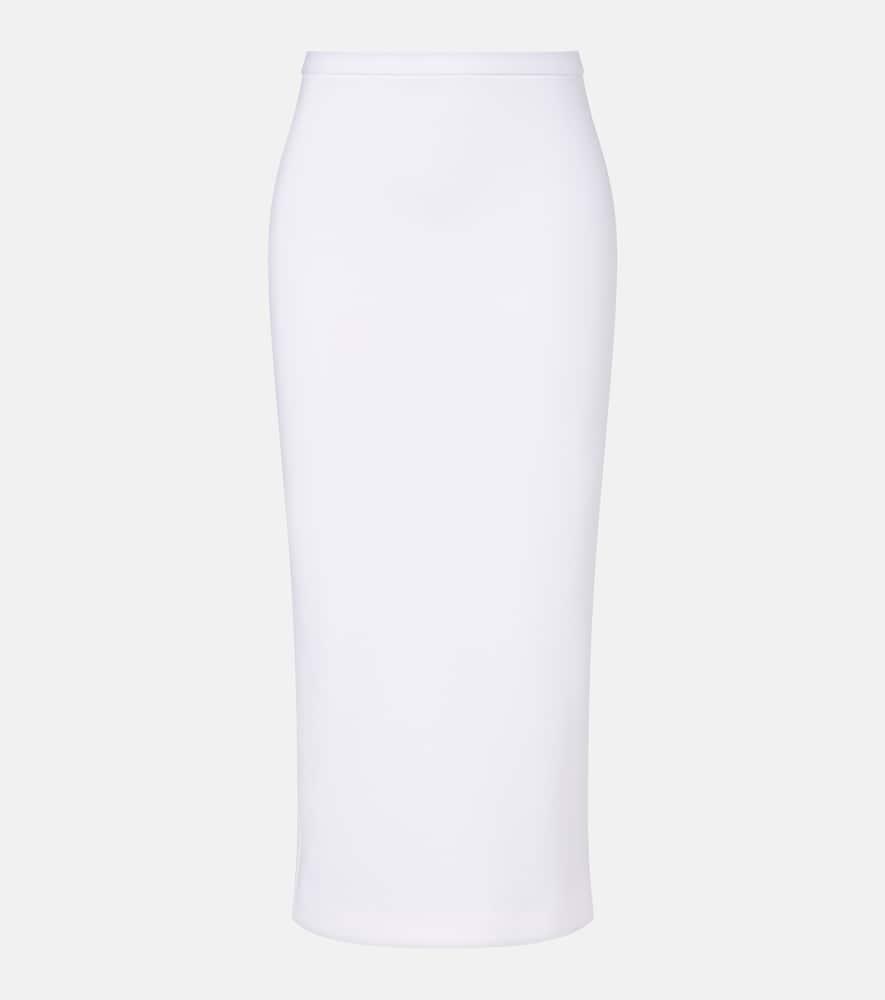 max mara piuma jersey pencil skirt