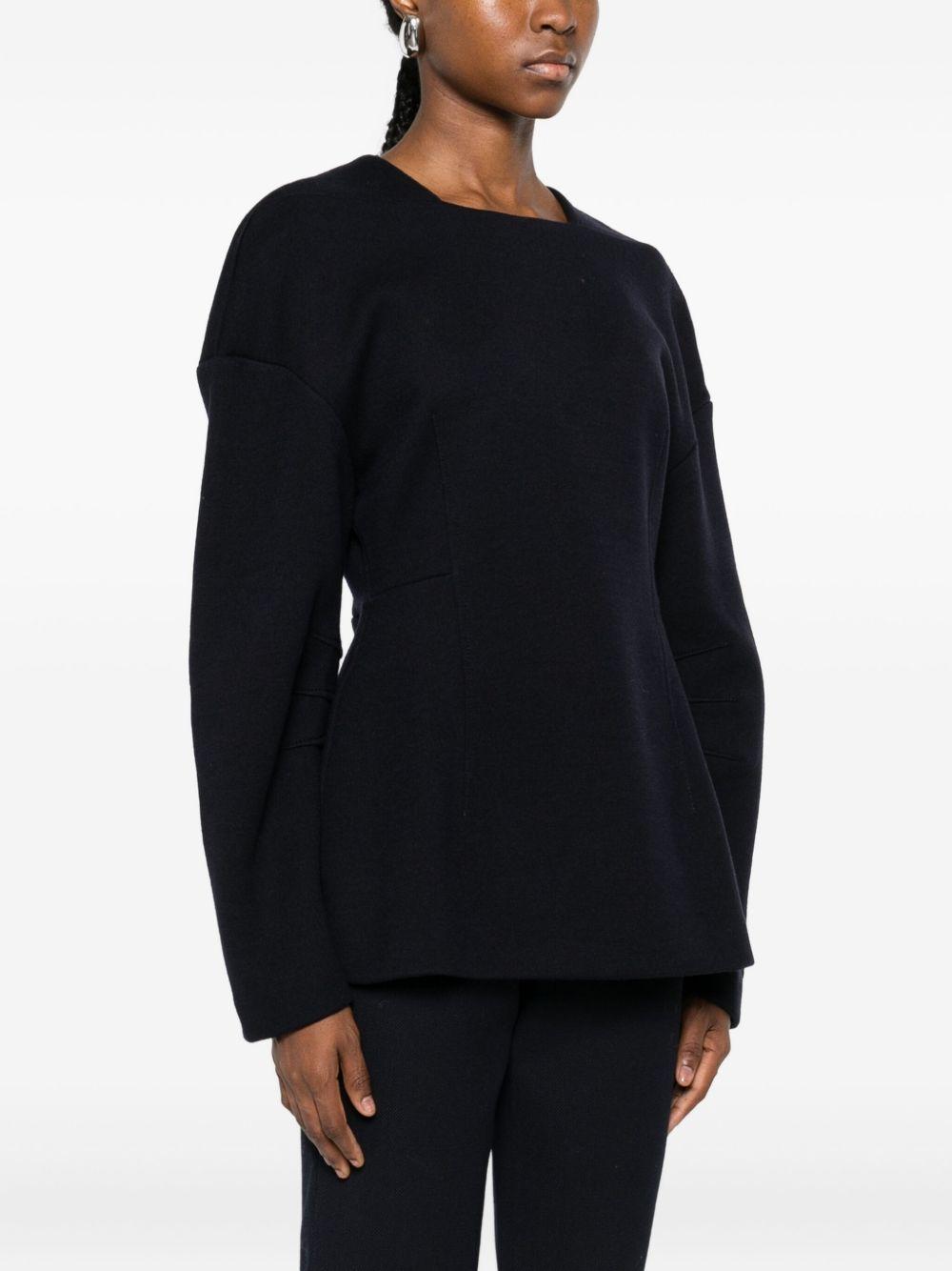 max mara pure sweaters blue wool - women