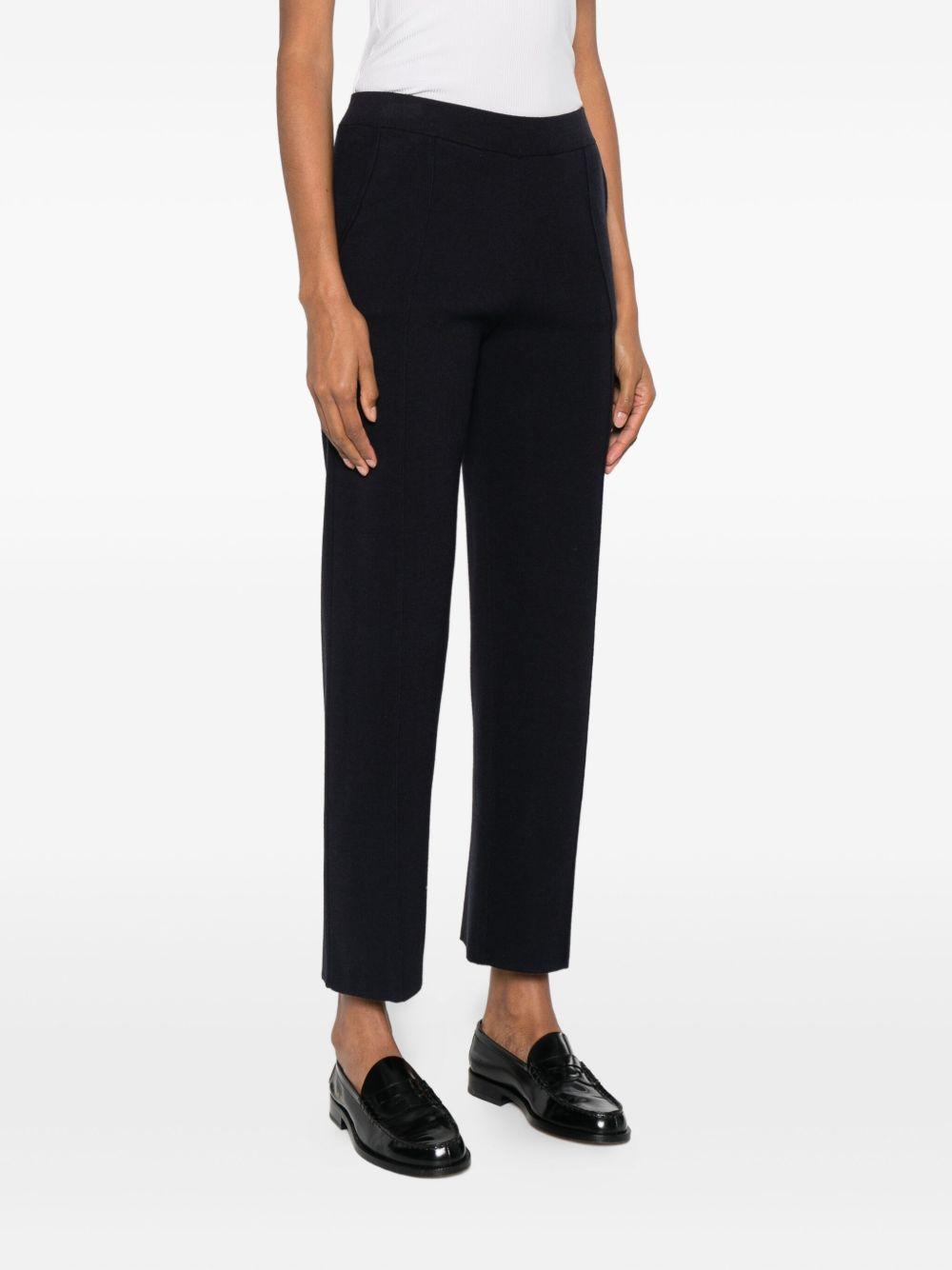 max mara pure trousers blue viscosa - women