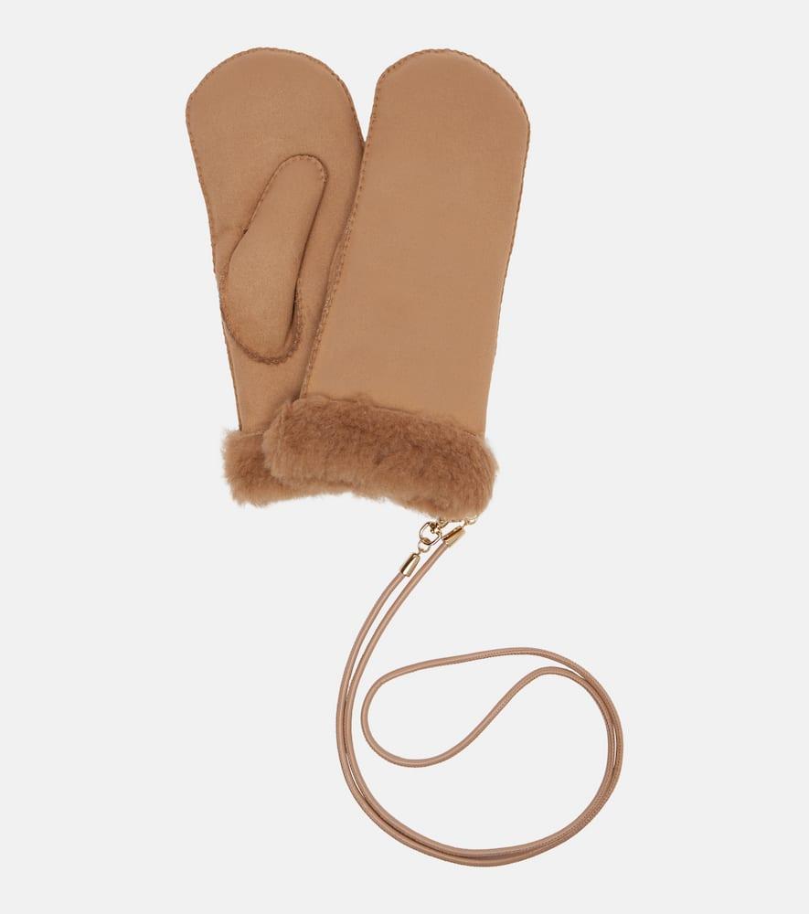 max mara sand shearling