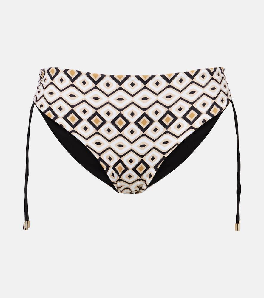 max mara santina printed bikini bottoms