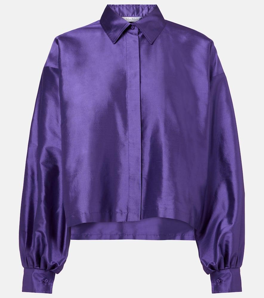 max mara scalata silk shirt