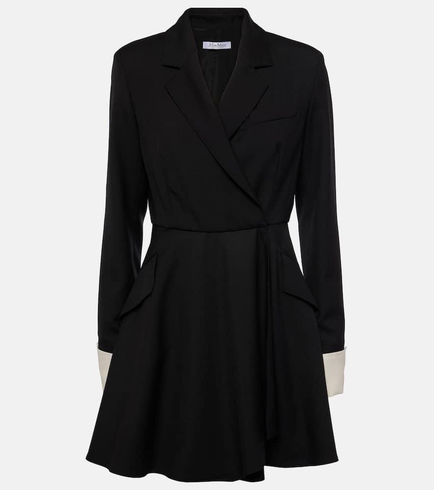 max mara sella virgin wool shirt dress