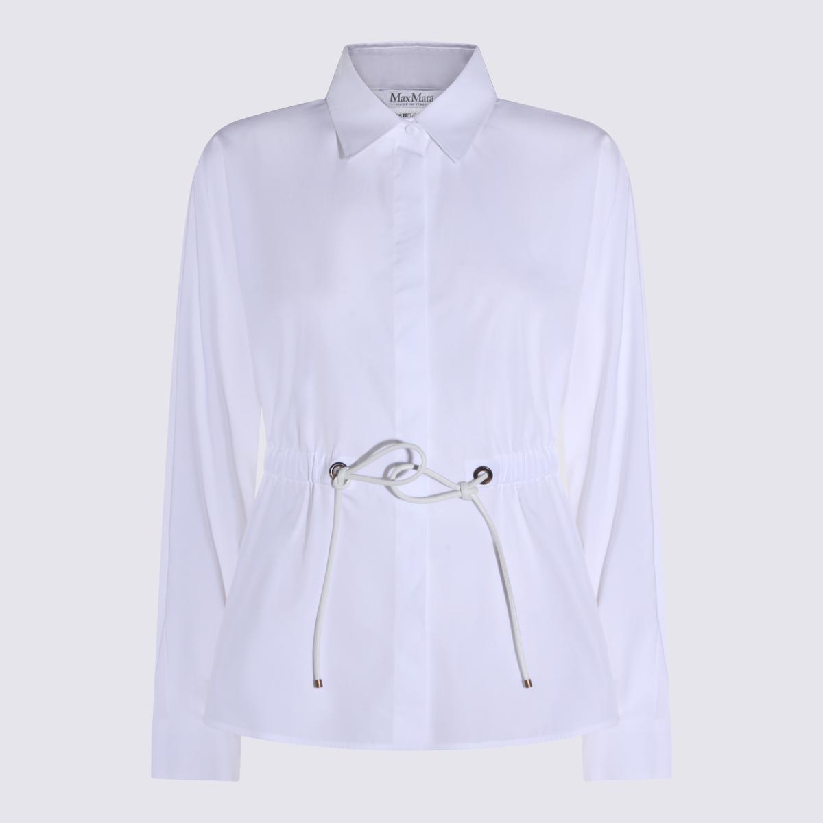 max mara shirts white _co - women