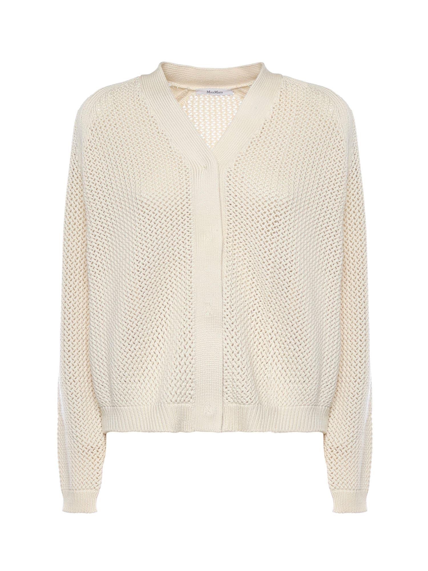 max mara silk blend cardigan