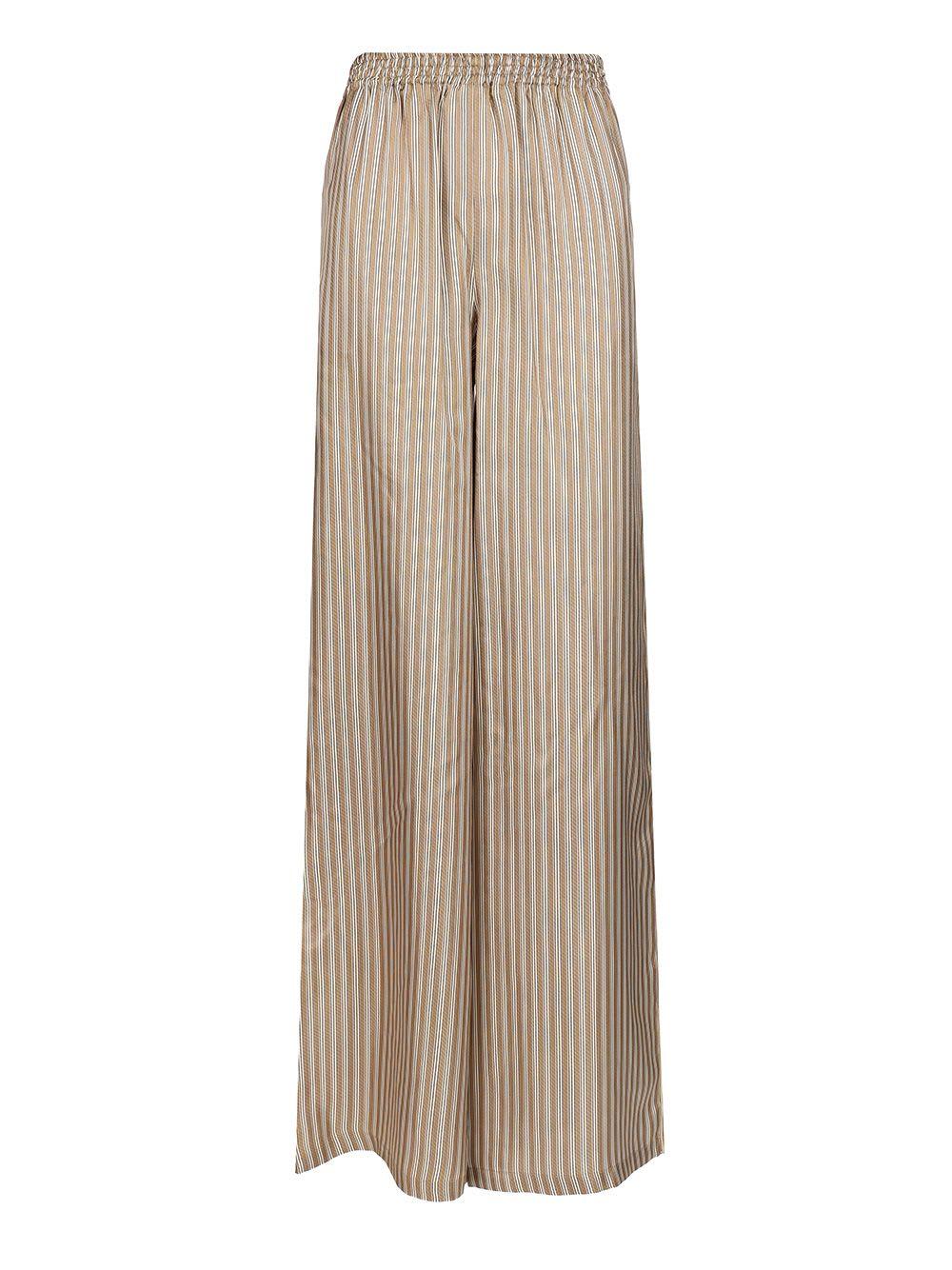 max mara silk twill trousers