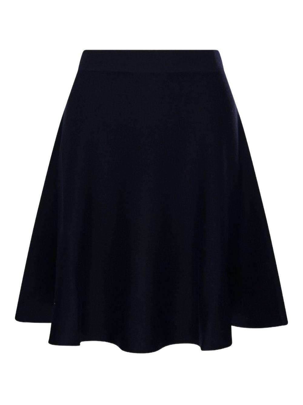 max mara skirts blue wool - women