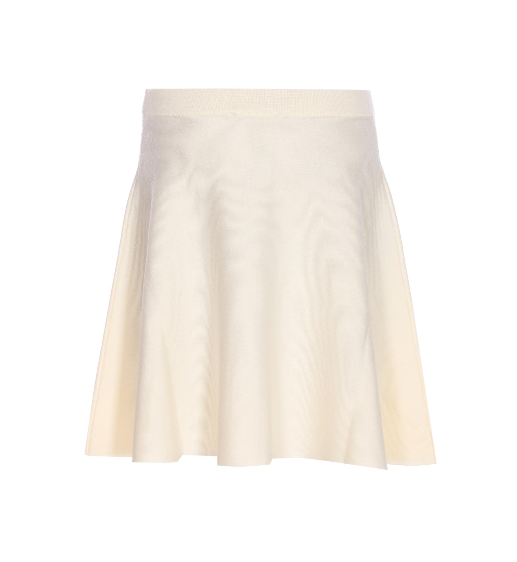 max mara skirts white virgin wool - women