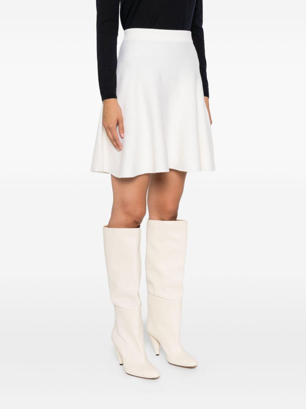 max mara skirts white wool - women