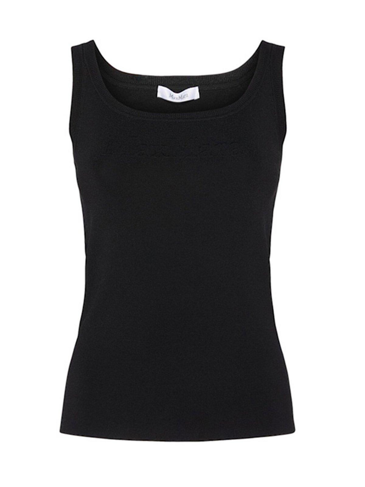 max mara sleeveless knitted top