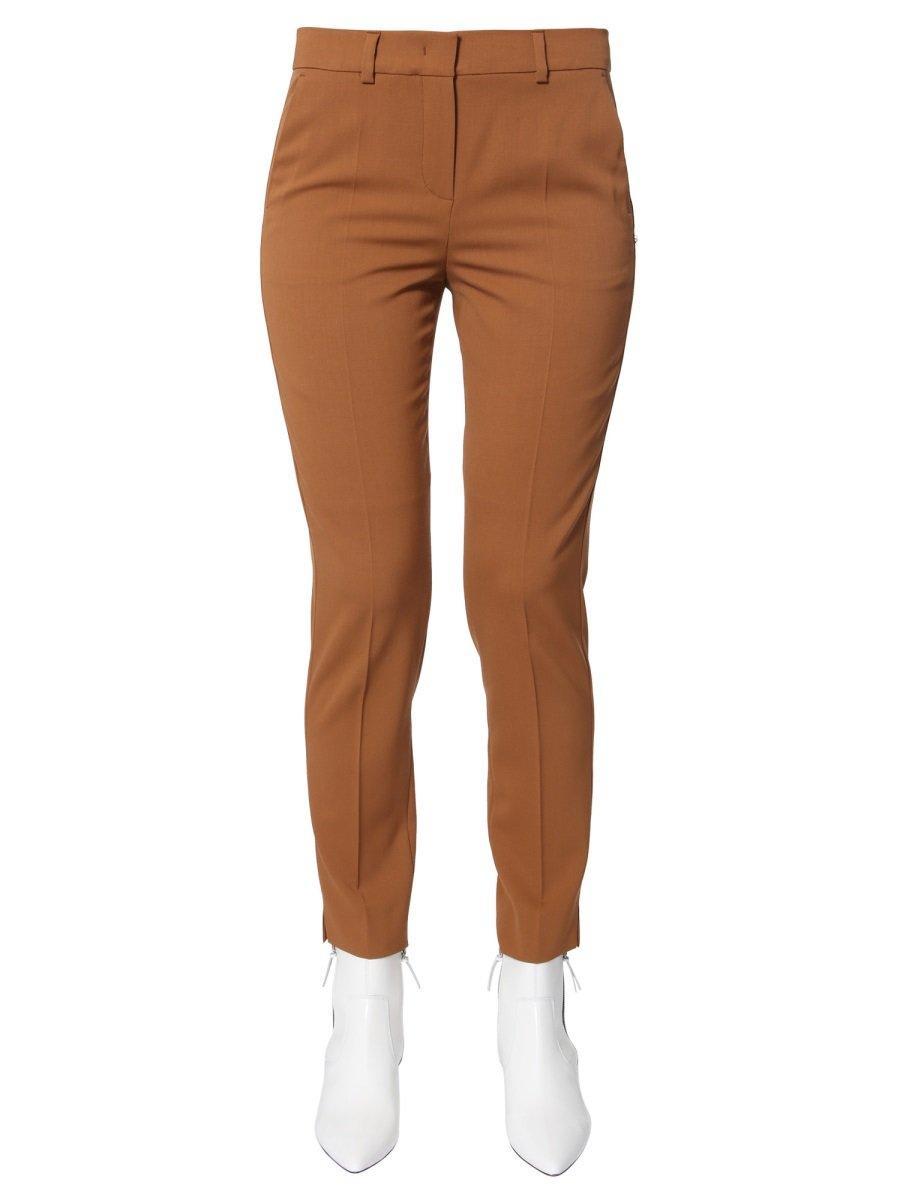 max mara straight leg cropped trousers