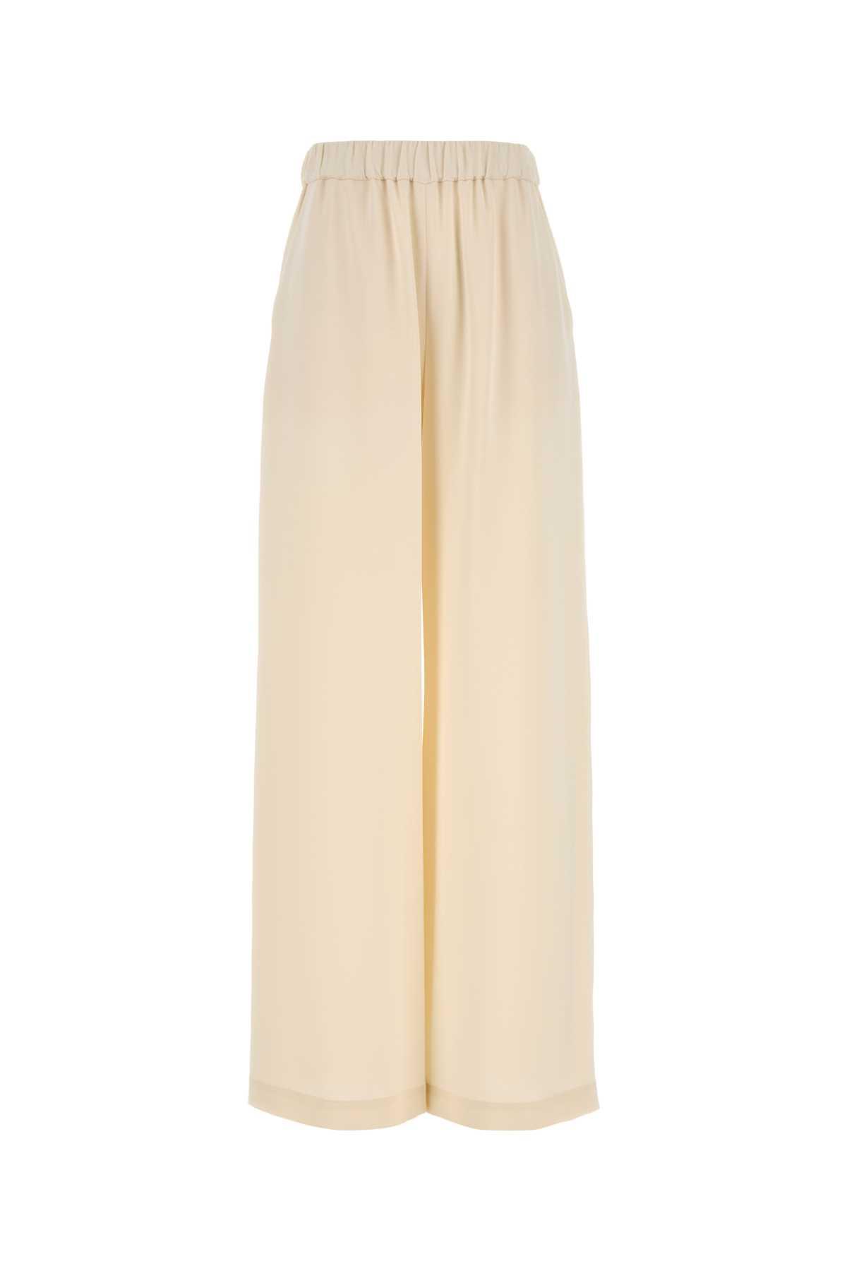 max mara stretch silk boon pant