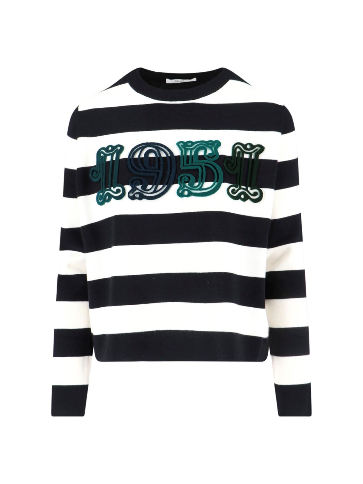 max mara striped virgin wool sweater