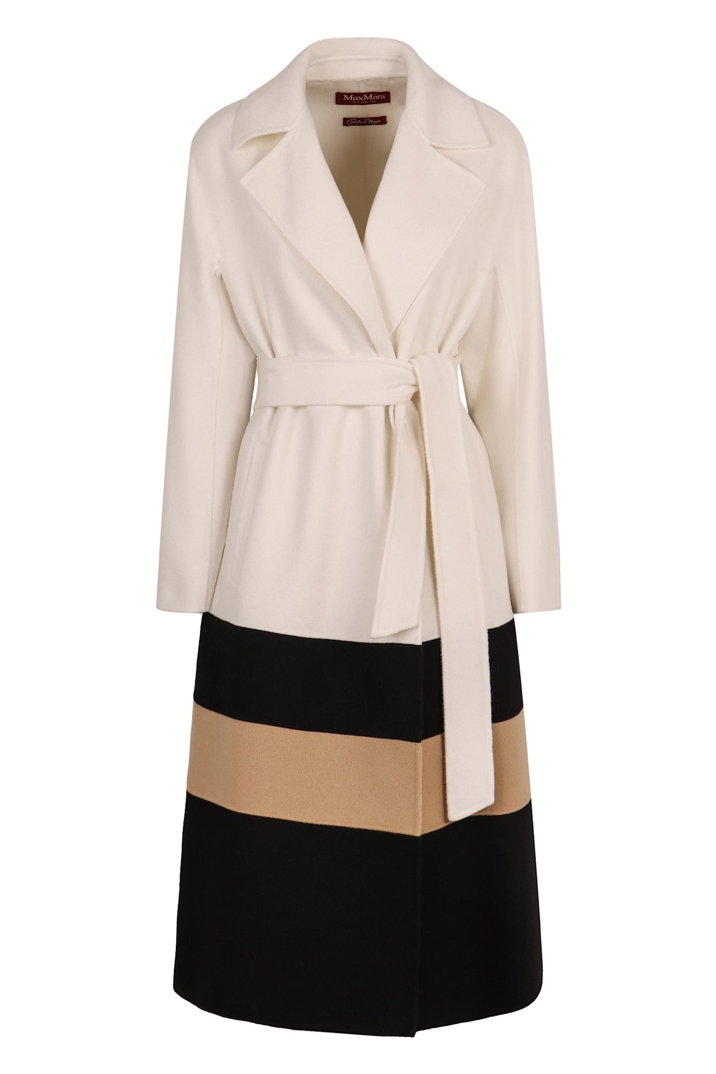max mara studio arena wool coat