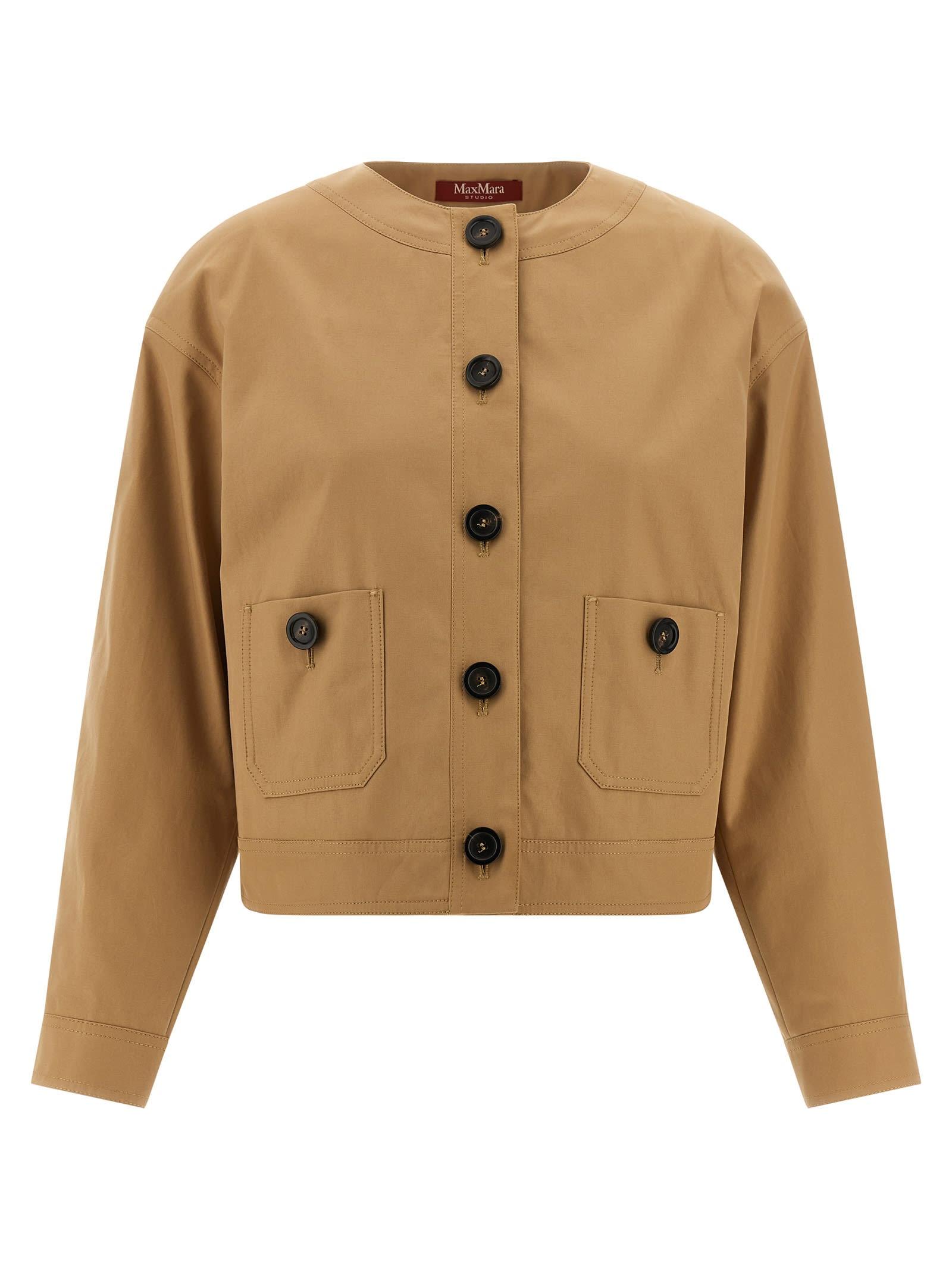 max mara studio biavo bomber jacket